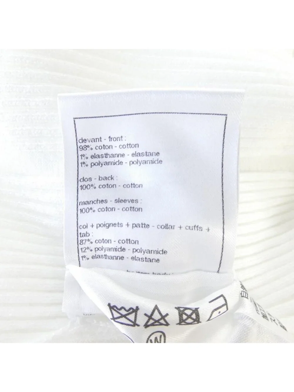 Chanel Long Cardigan White